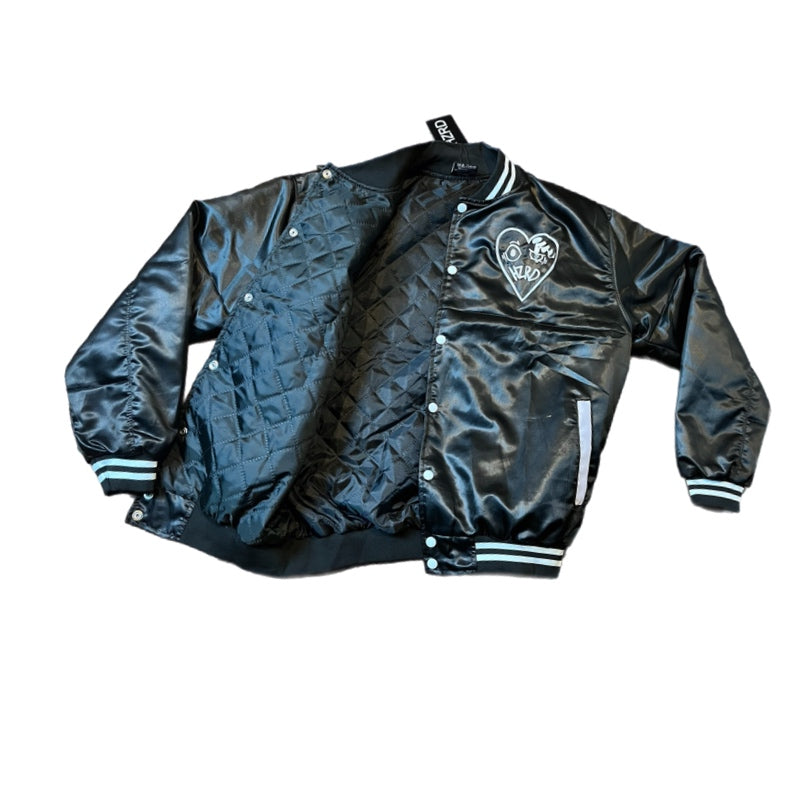 HZRD Black Varsity Jacket