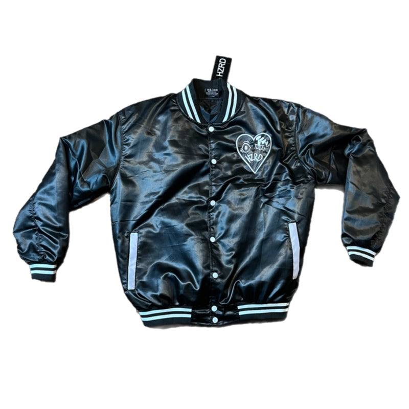 HZRD Black Varsity Jacket